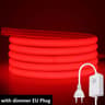 220V HighDensity COB LED Light Strip Kit With Inline Dimmer Switch  EU Plug 9