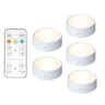 Wireless BatteryPowered LED Cabinet Night Light Kit With Smart Remote Control 10