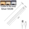 Wireless Motion Sensor Under Cabinet LED Light Bar USB Rechargeable Portable Kitchen  Bedroom Lamp 9