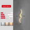 Modern Long Strip LED Wall Lamp Remote Control Dimmable Bedroom  TV Background Sconce 19