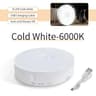 Wireless PIR Motion Sensor LED Night Light USB Rechargeable Kitchen Cabinet  Closet Lamp 9