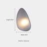 Nordic Creative Pebble Designer Wall Lamp Modern Geometric Accent Sconce 13