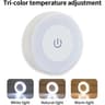 Wireless 6cm Rechargeable Touch LED Wall Lamp  Reading Light 8