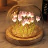 Handmade DIY Tulip Flower LED Night Light Table Lamp 1020 Pcs Set 7