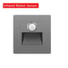 Recessed LED Staircase  Wall Night Light With PIR Motion  DayNight Sensor AC 110V220V 6