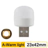 Mini USB Plugin LED Night Light EyeProtection Compact Book  Power Bank Lamp 8