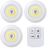Wireless BatteryOperated LED UnderCabinet Puck Lights With Remote Control 9
