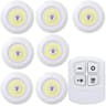 Wireless BatteryOperated LED UnderCabinet Puck Lights With Remote Control 13