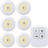 Wireless BatteryOperated LED UnderCabinet Puck Lights With Remote Control 11