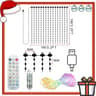Smart DIY ColorChanging LED Curtain Backdrop Lights 6