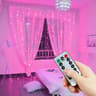 USB LED Remote Control Curtain Fairy Lights For Wedding  Outdoor Garden 13