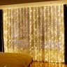 MultiSize USB Remote Control LED Curtain Fairy Garland Lights 3M4M6M For Home  Holiday Decor 7