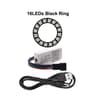 WS2812B Addressable RGB LED Ring Kit With SP110E Bluetooth Controller  5V USB Cable 24