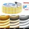 DC 5V USB COB LED Strip Light 8mm PCB 320 LEDsm Flexible SpotFree Tape For TV Backlight  Cabinet De 7
