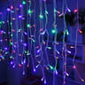 USB Icicle Curtain LED String Lights 8Mode Indoor Garland For Wedding  Bedroom 8