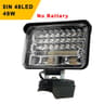 Cordless LED Work Light Spotlight For DeWalt 18V20V Battery 3458Inch Outdoor Lamp 8