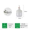 500W HighPower Portable USB Rechargeable LED Camping Light Bulb With Hanging Hook 7