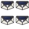 Outdoor Solar Wall Lamp 100 LED PIR Motion Sensor Security Light Waterproof Street Lamp For Garden  8