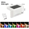 1 To 8 Pack LED Solar Step Lights Outdoor Fence Garden Lamp For Stair Deck Patio Pathway 3 Colors R 8