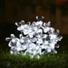 Solar Lotus Flower String Lights Double Layer Blossom Fairy Lamp For Outdoor Garden Fence Patio Chr 15