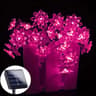 Solar Lotus Flower String Lights Double Layer Blossom Fairy Lamp For Outdoor Garden Fence Patio Chr 9
