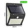 144 LED Wireless Solar PIR Motion Sensor Light Waterproof Outdoor Wall Lamp For Garden Street Yard  10
