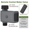 Remote Control Water Timer 1Outlet Intelligent Garden Sprinkler  Drip Irrigation Timer 5 Min2 Hours 6