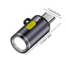 Mini LED Camping Flashlight TypeC Rechargeable Portable Pocket Waterproof Torch For Outdoor Hiking 6