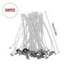 50pcs Set 40Strand Woven Cotton Candle Wicks Soy Wax Core For DIY Candle Making  Kerosene Lamps 810 11