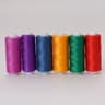 6 ColorsSet Yarn Sewing Thread Spools HighTenacity Polyester Thread Roll For Machine  Hand Embroide 12