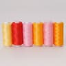 6 ColorsSet Yarn Sewing Thread Spools HighTenacity Polyester Thread Roll For Machine  Hand Embroide 22