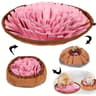 Washable Felt Pet Sniffing Pad Foldable Dog Nosework Feeding Mat For Natural Foraging Training 9
