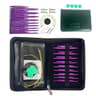 Removable Ebony Wood Knitting Needle Set With Interchangeable Cables  Crochet Hooks For DIY Craftin 7