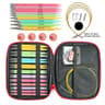 Removable Ebony Wood Knitting Needle Set With Interchangeable Cables  Crochet Hooks For DIY Craftin 8