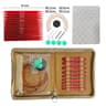 Removable Ebony Wood Knitting Needle Set With Interchangeable Cables  Crochet Hooks For DIY Craftin 14