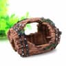 Aquarium Artificial Barrel Cave Resin Ornament Landscaping Background Decoration For Fish Tank 7