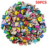 Random Cartoon Shoe Charms Set PVC Decorations For Clogs Bubble Slides  Sandals 6