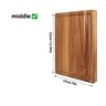 Solid Beech  Walnut Wooden Cutting Board  HeavyDuty Butcher Block 8