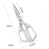 MultiFunctional Stainless Steel Kitchen Scissors For Chicken Fish  Meat 6