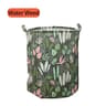 Large Capacity Cotton Linen Laundry Basket  Foldable Waterproof Toy Storage Bucket 7