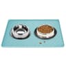 NonSpill Foldable Silicone Pet Placemat  Waterproof AntiSlip Food  Water Bowl Mat 7