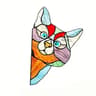Cat Peeping Glass Window SelfAdhesive Sticker  MoistureProof Decorative Film 6