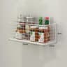 Strong Magnetic Spice Rack  NoDrill Refrigerator  Microwave Storage Organizer 6