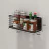 Strong Magnetic Spice Rack  NoDrill Refrigerator  Microwave Storage Organizer 7