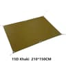 FLAMES CREED Ultralight 15D Nylon Silicone Tarp  Lightweight Sun Shelter  Waterproof Tent Footprint 7