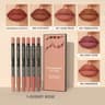 Rozza Waterproof Lip Liner Pencil Set  Precise  Blendable Matte Lip Contour Pencils 8