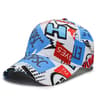Unisex Poker Chain  Letter Print Baseball Cap  Streetwear Hip Hop Snapback Hat For Men  Women 6