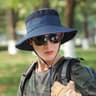 Mens QuickDrying Summer Bucket Hat  Breathable Outdoor Sunshade  Mesh Fisherman Cap For Hiking Cycl 6