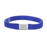 Womens Invisible Elastic Stretch Belt  Adjustable NoShow Flat Square Buckle Waist Belt For Jeans  D 12
