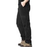 Mens Pure Cotton Tactical Cargo Overalls  Loose Fit Elastic Waist Outdoor Jogging Work Pants With L 8